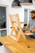 Standing desk "Y" Honeycombs