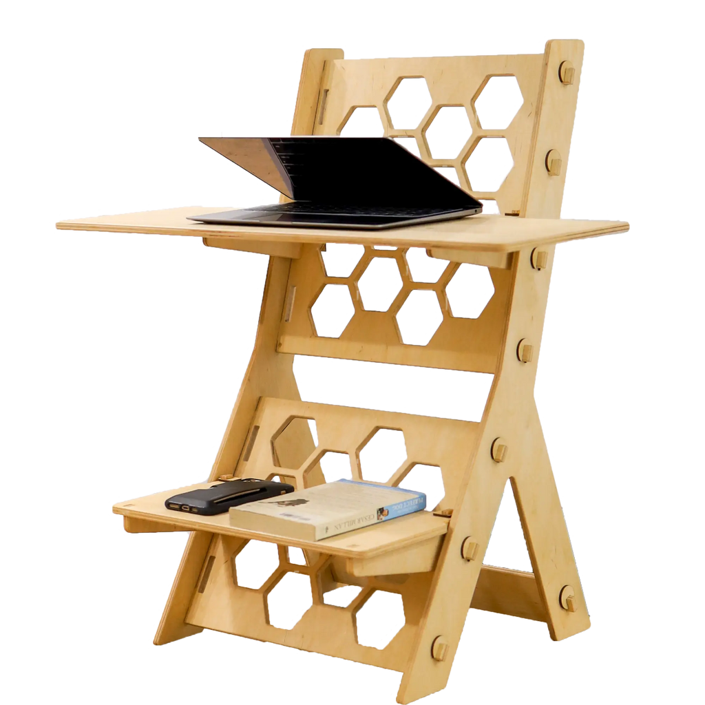 Standing desk "Y" Honeycombs
