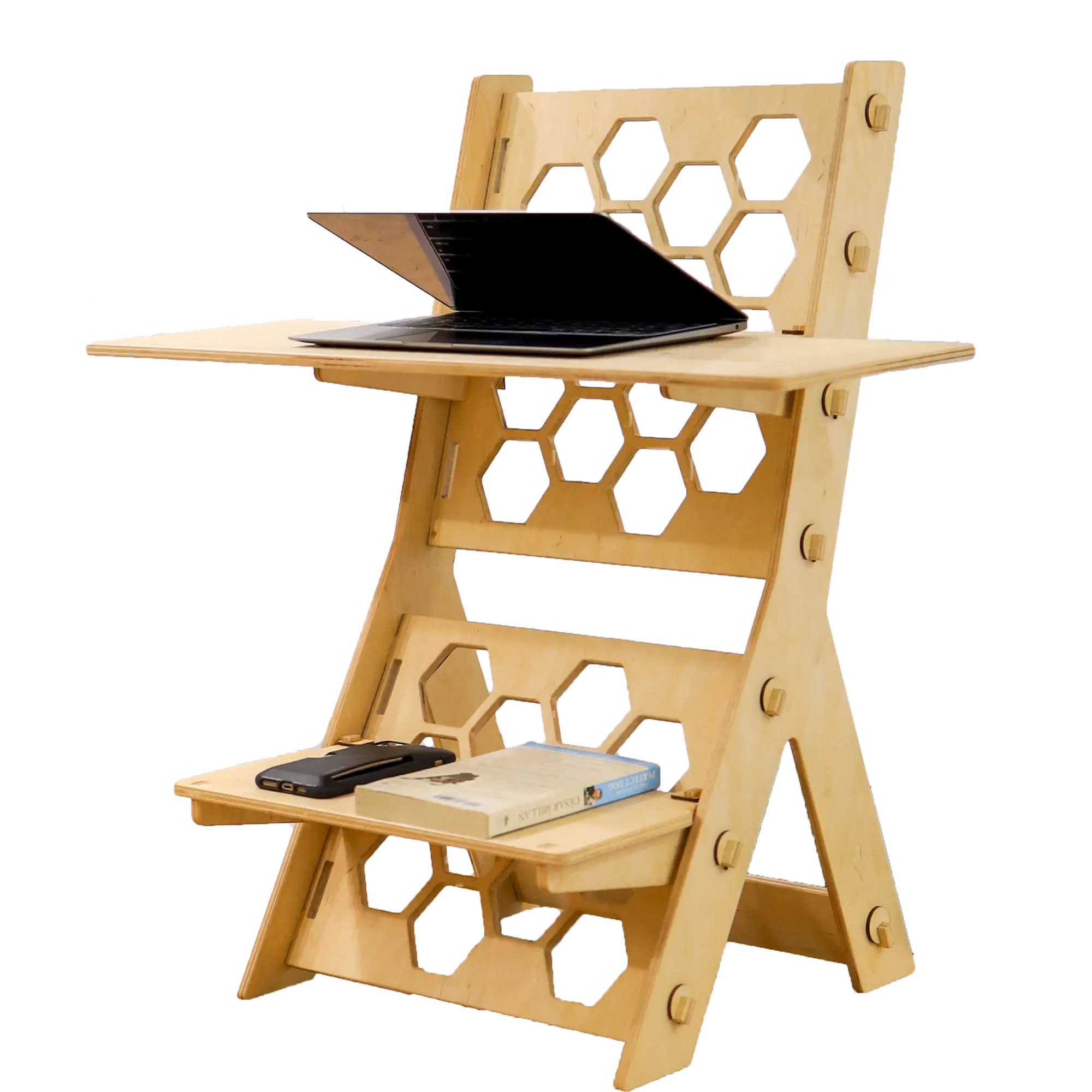 Standing desk "Y" Honeycombs