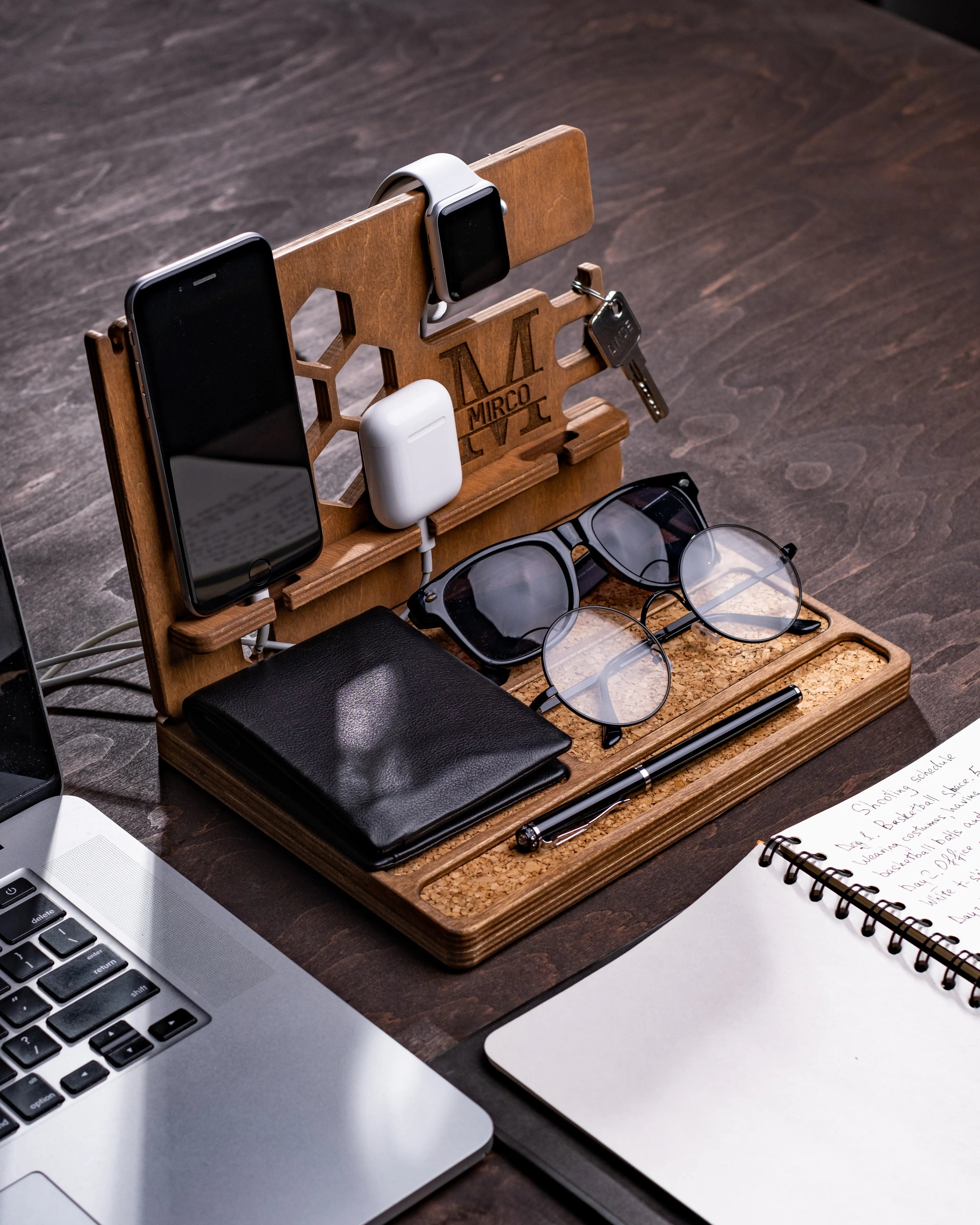 Desk organizer "Keepy" Cork